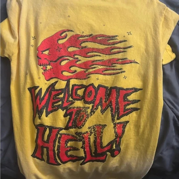 Rockstar Original Yellow Graphic Tee - Picture 2 of 2